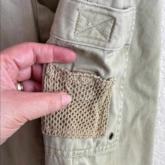 Polo by Ralph Lauren Women's Cargo Shorts - Olive Green - Picture 5 of 8